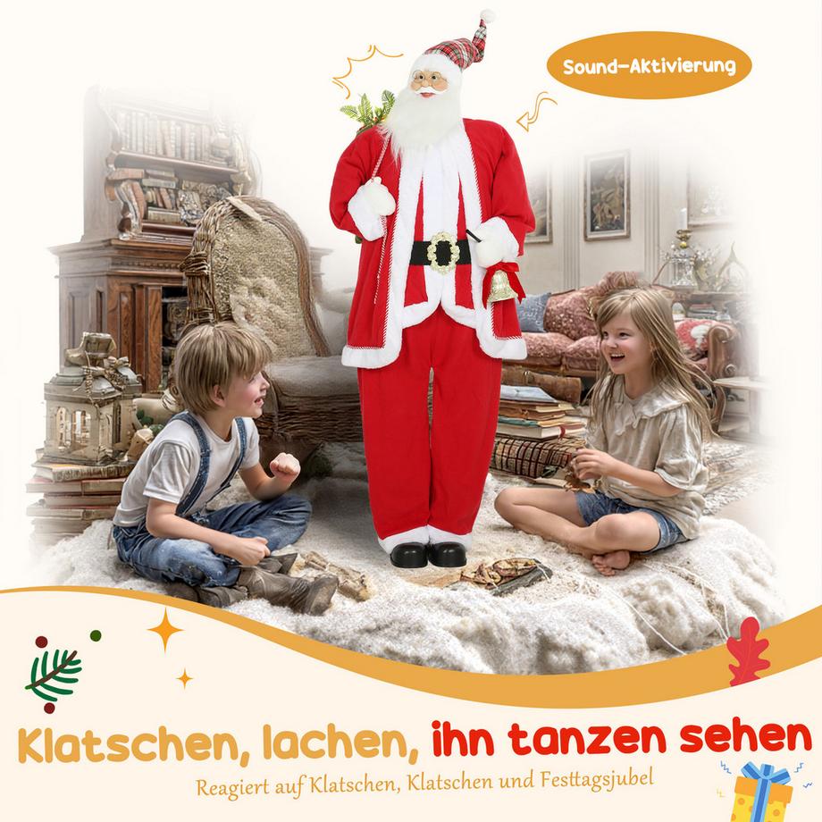 HOMCOM Weihnachtsmann  