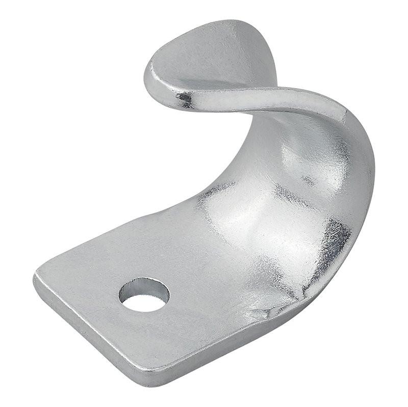 Pricenet Crochet à visser métal 37 x 25 x 3 mm  