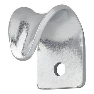 Pricenet Crochet à visser métal 37 x 25 x 3 mm  