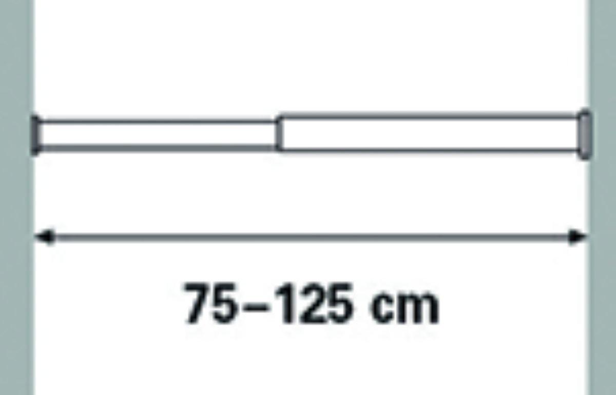 diaqua Duschvorhangschiene Special weiss  