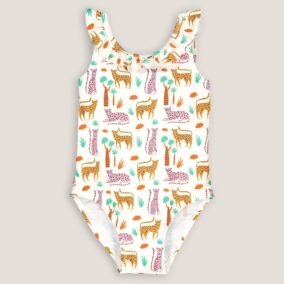 Image of Badeanzug Mit Tiermotiv Unisex Gelb 12 mese