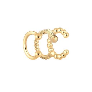 Elli  Ohrringe Earcuff 3Er Set Kugel Geo Minimal 