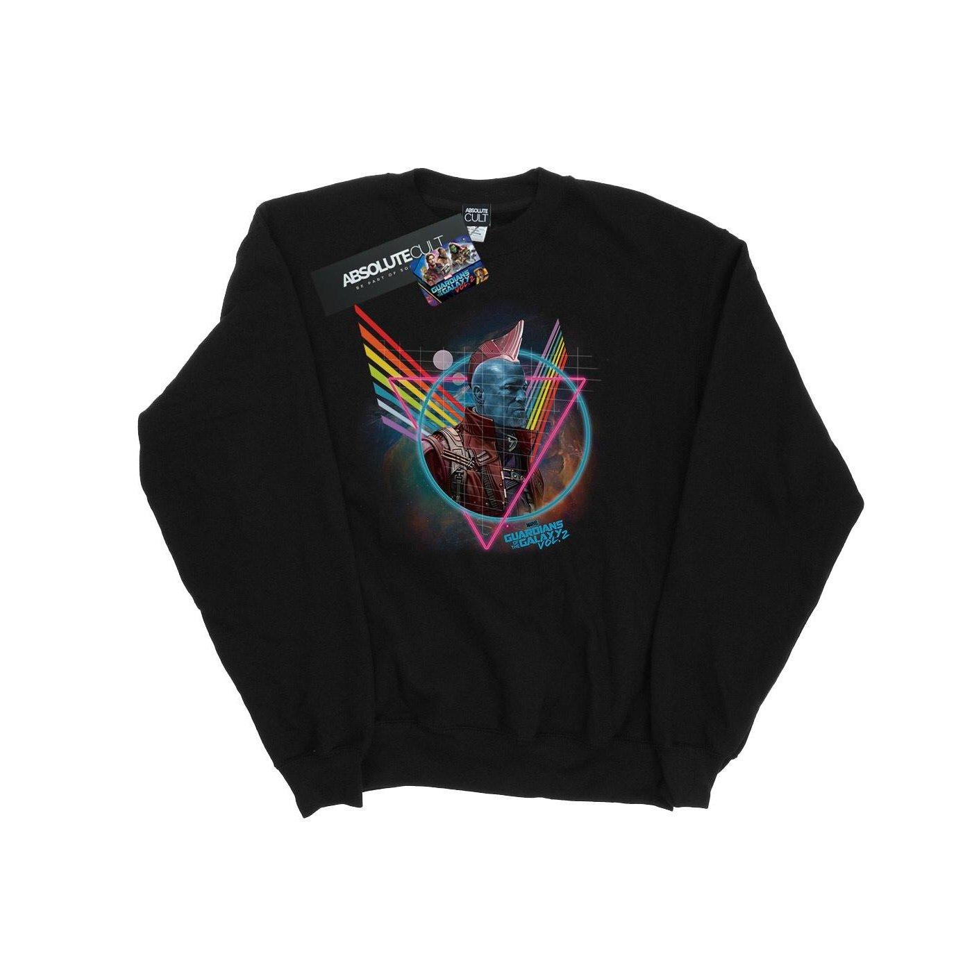 Image of Guardians Of The Galaxy Neon Yondu Sweatshirt Unisex Schwarz 152-158