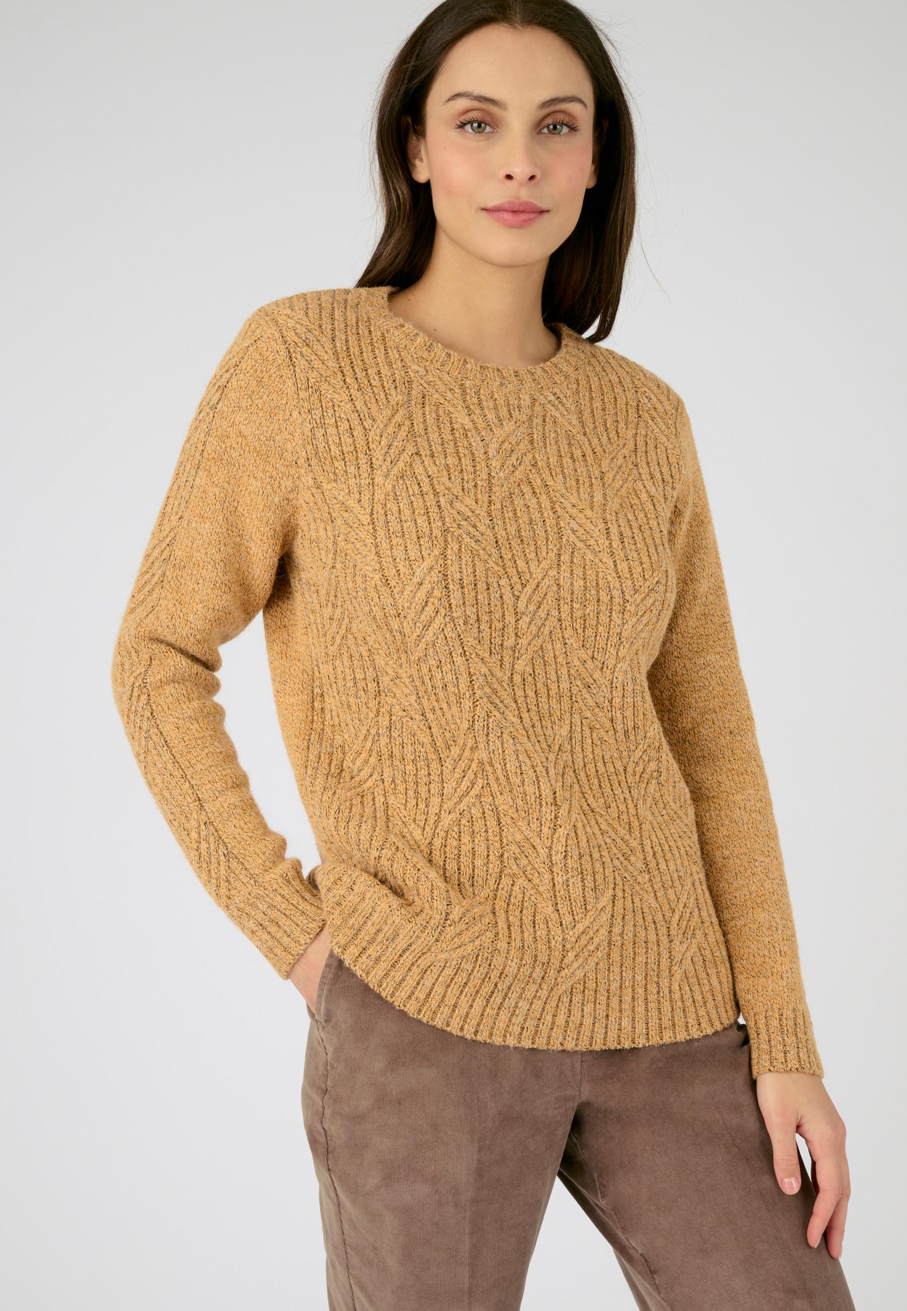 Damart  Pullover mit Rundhalsausschnitt aus meliertem Strick Thermolactyl 