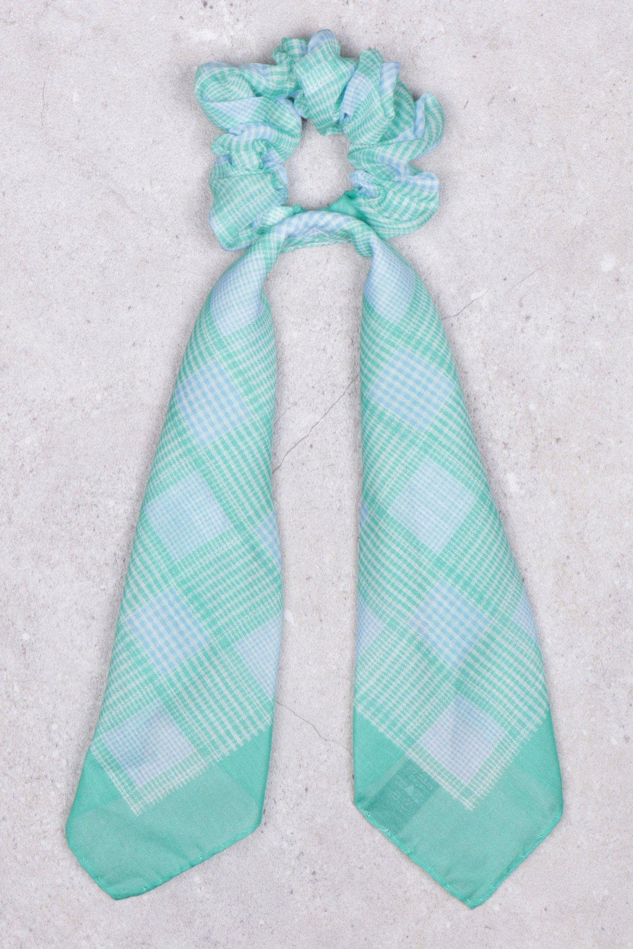 Image of Die Scrunchie Clara Damen Grün ONE SIZE