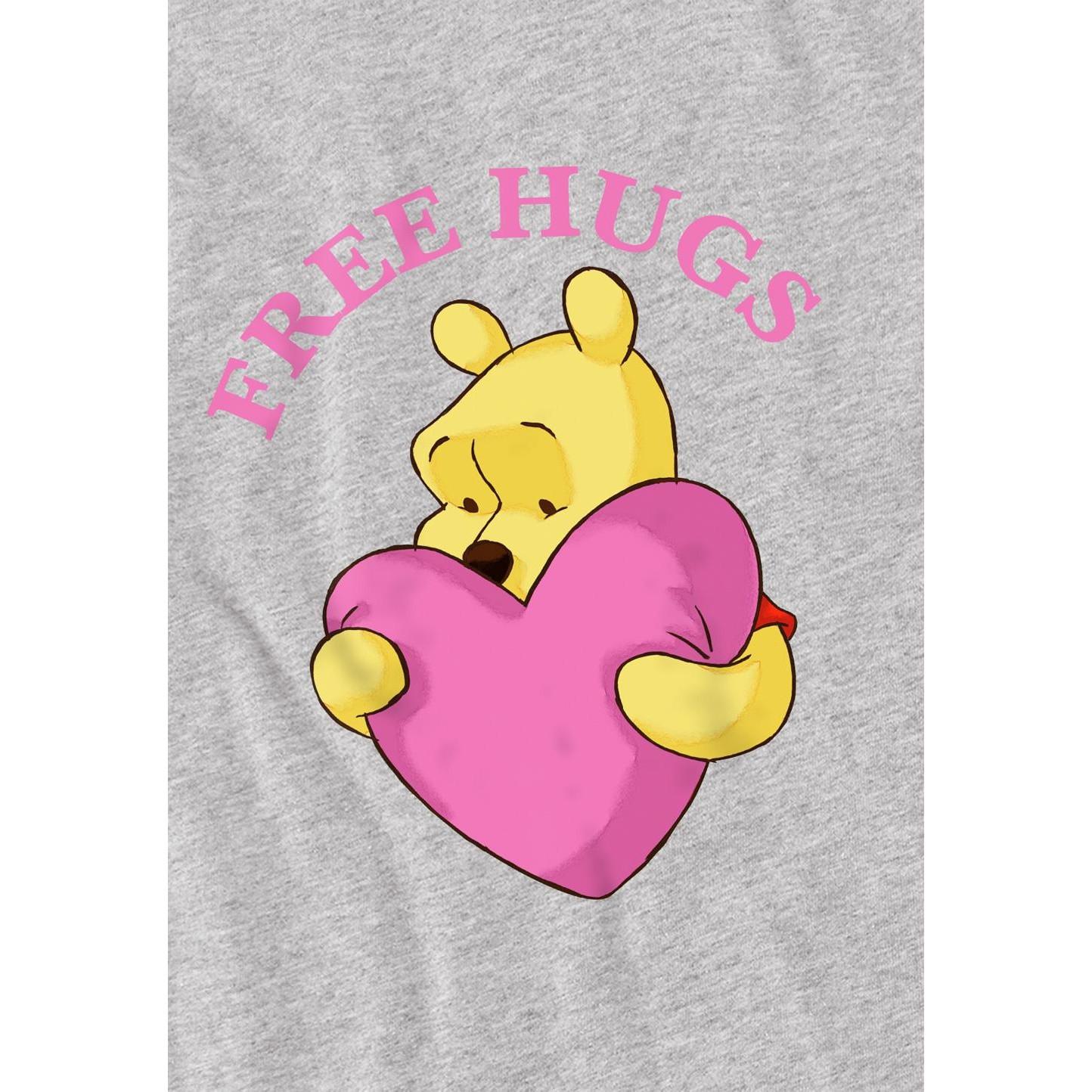 Winnie the Pooh  Free Hugs TShirt  Valentinstag 