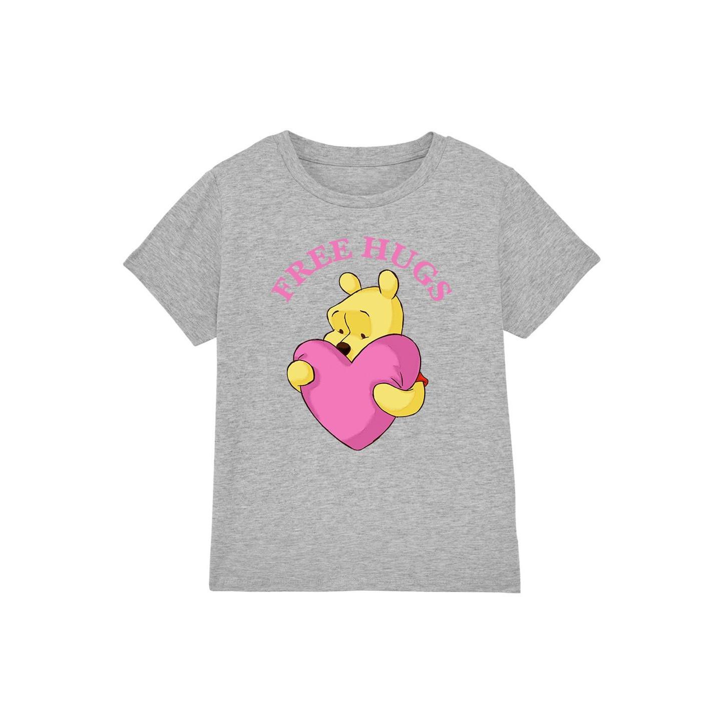 Winnie the Pooh  Free Hugs TShirt  Valentinstag 