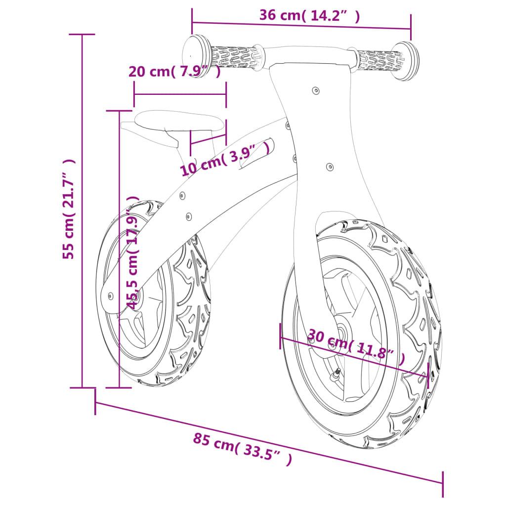 VidaXL  bicicletta senza pedali 