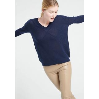 Studio Cashmere8  LILLY 31 Pullover mit V-Ausschnitt - 100% Kaschmir 