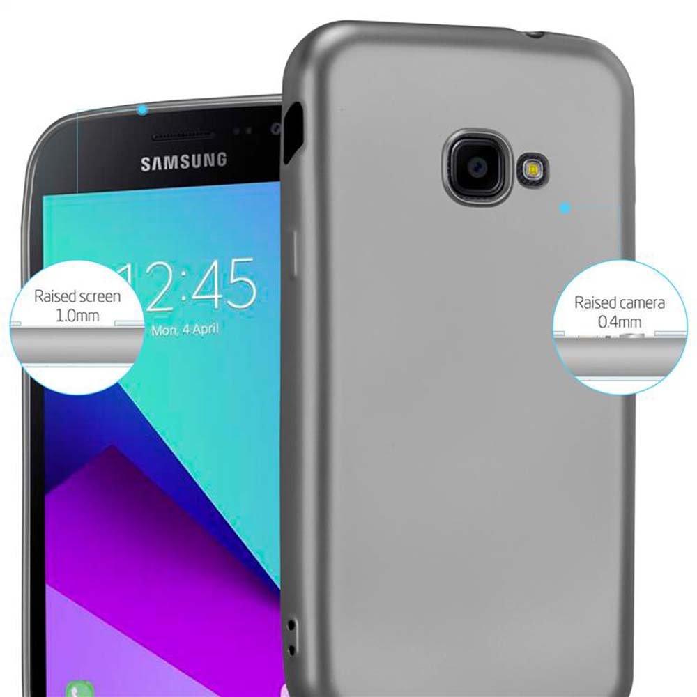 Cadorabo  Housse compatible avec Samsung Galaxy XCover 4 / XCover 4s - Coque de protection en silicone TPU flexible 