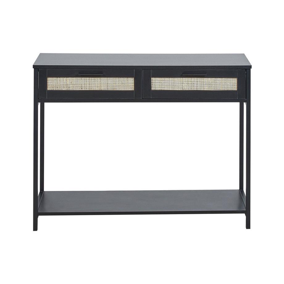 Beliani Konsolentisch aus MDF-Platte Rustikal OPOCO  