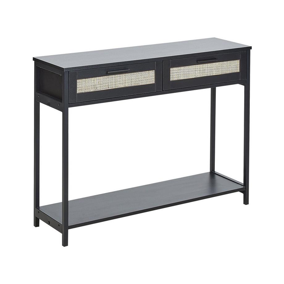 Beliani Konsolentisch aus MDF-Platte Rustikal OPOCO  