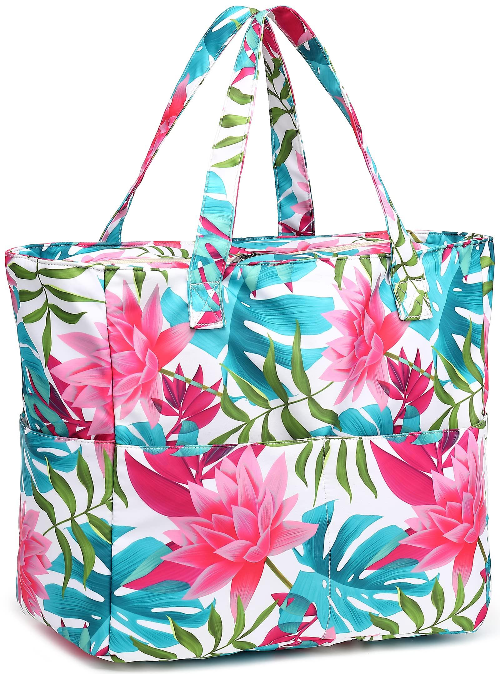 Only-bags.store Große Strandtasche mit Reißverschluss  