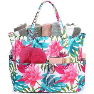 Only-bags.store Große Strandtasche mit Reißverschluss  