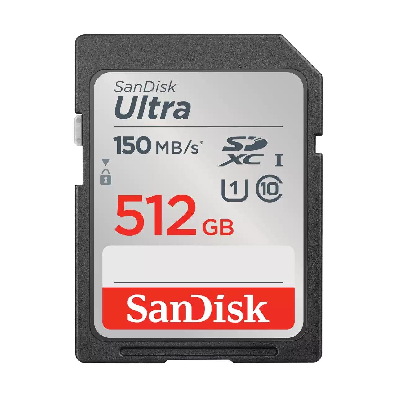 SanDisk  SanDisk Ultra 512 Go SDXC UHS-I Classe 10 
