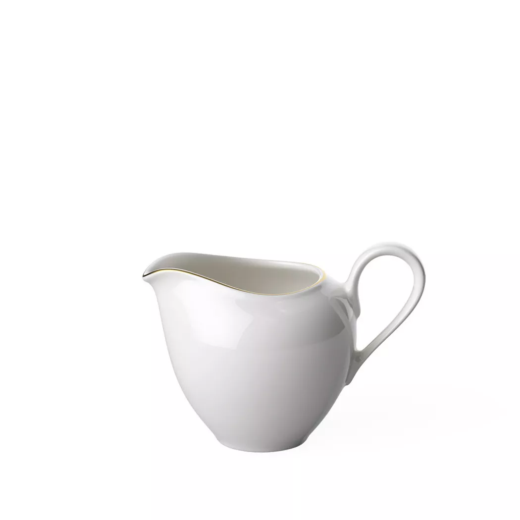 VILLEROY & BOCH SIGNATURE Pot à lait Anmut Gold 0,21l blanc