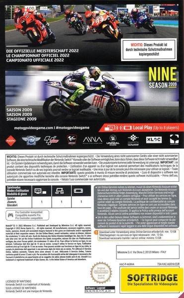 Milestone Inc.  MotoGP 22 (Code in a Box) 