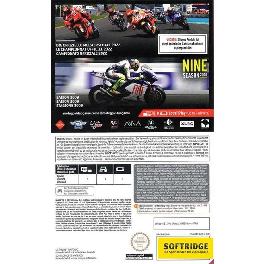 Milestone Inc.  MotoGP 22 (Code in a Box) 