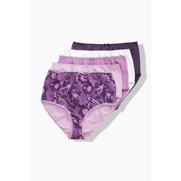 Lot de 5 culottes maxi, différents coloris/motifs