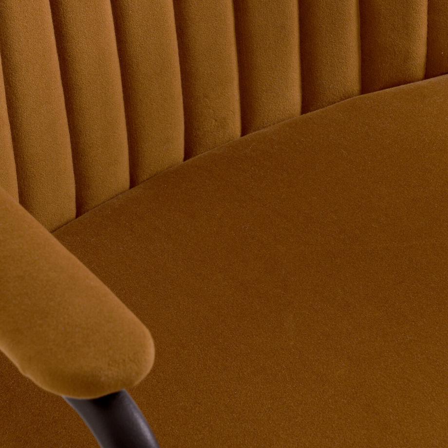 La Redoute Intérieurs Vintage-Samtsessel mit Armlehnen  