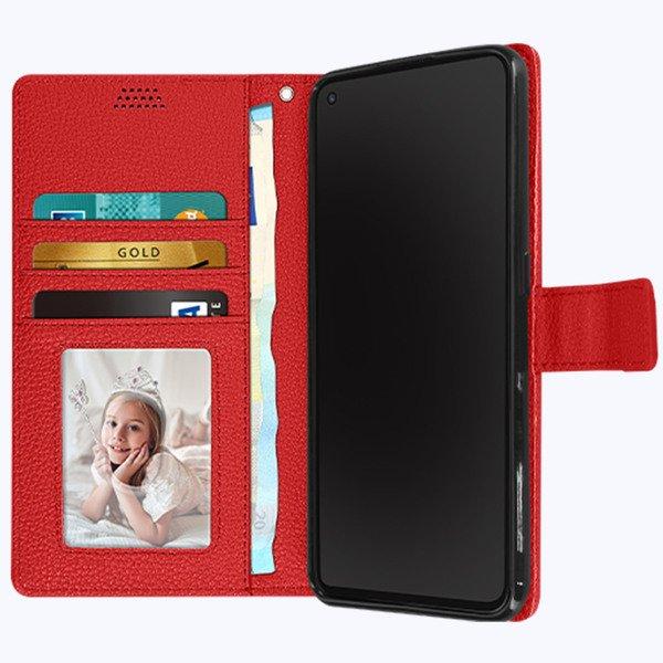 Avizar  Étui Folio Realme GT Neo 2 / 3T Rouge 