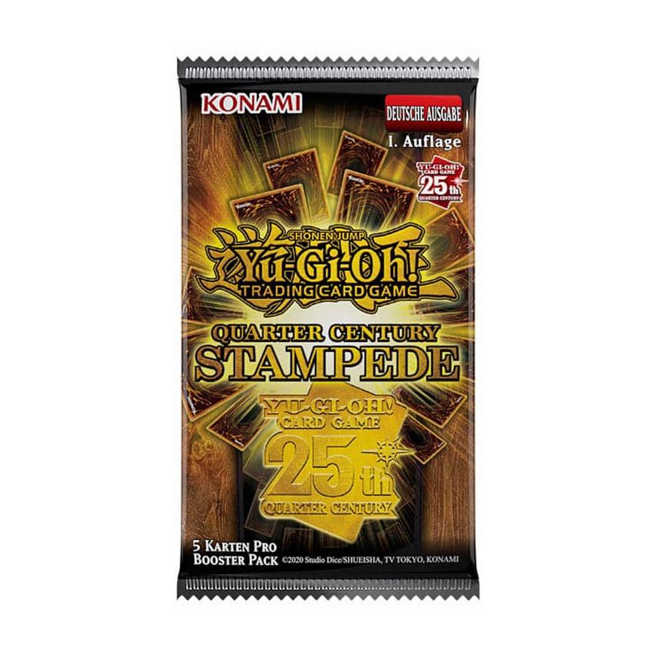 Yu-Gi-Oh!  Quarter Century Stampede Booster Display (24) - 1. Auflage  - DE 