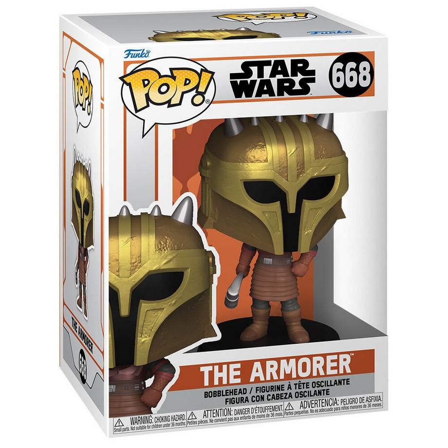 Funko  Figurine POP Star Wars Mandalorian 9 L'armurier 