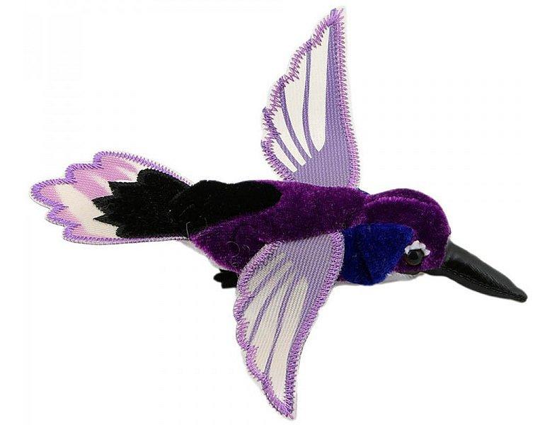 Image of Finger Puppets Fingerpuppe Kolibri Violett (17cm) Unisex ONE SIZE