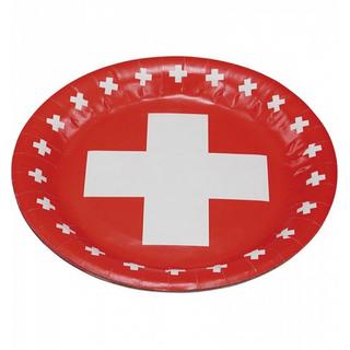 weco Kartonteller CH-Kreuz  