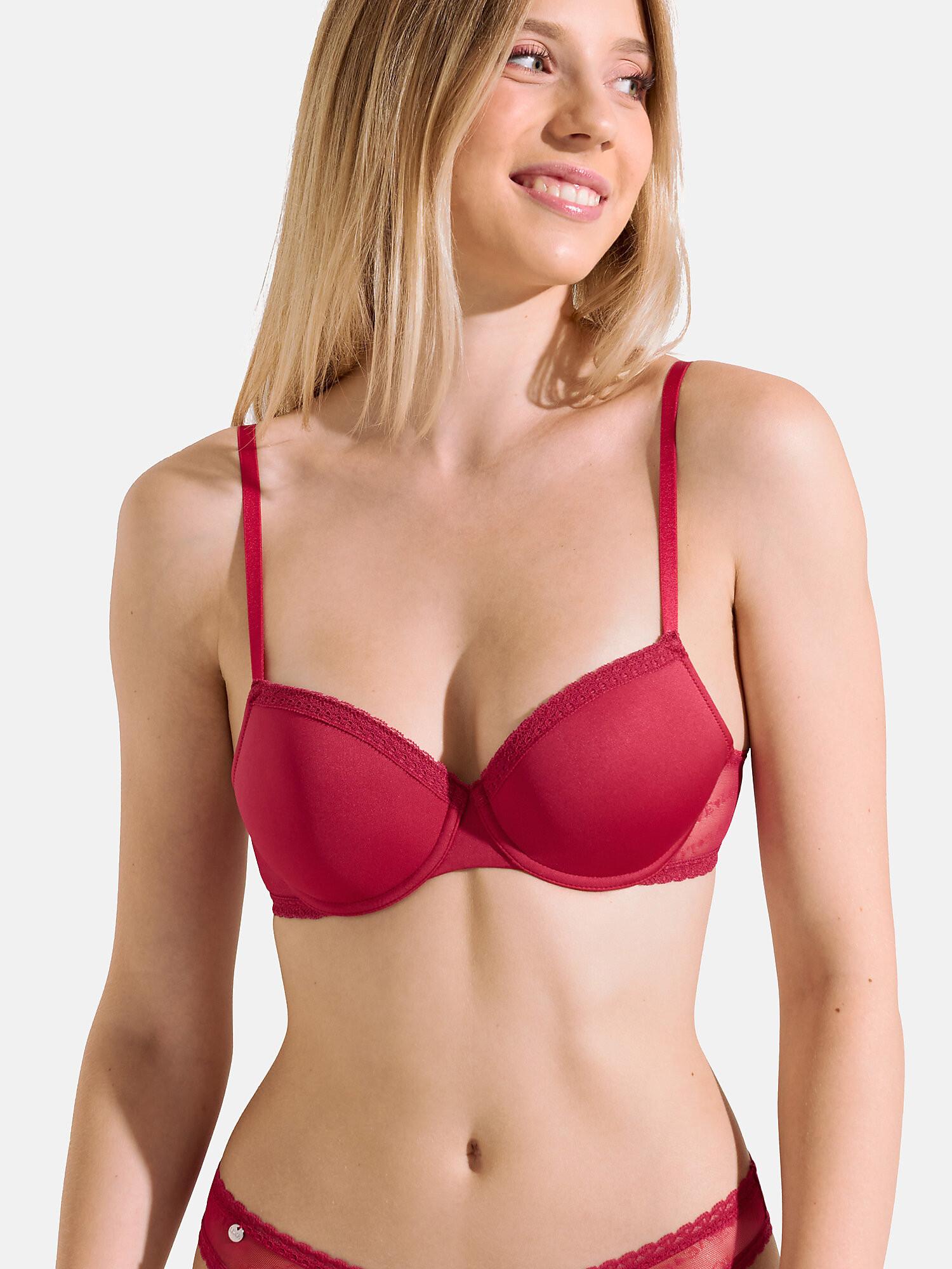 Image of Vorgeformter Bh Honey Damen Rot Bunt C/80