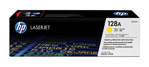 Hewlett-Packard  HP Toner-Modul 128A yellow CE322A Color LJ Pro CM1415 1300 S. 