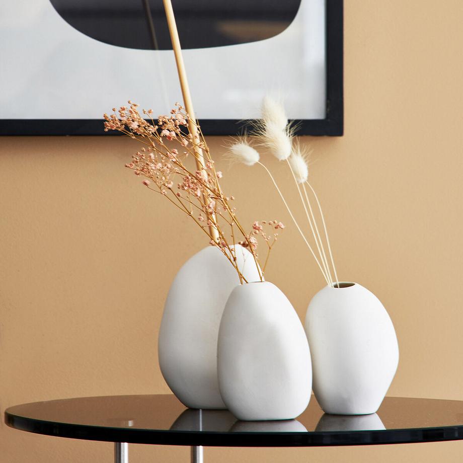 La Redoute Intérieurs Lot de 3 vases en céramique H9  