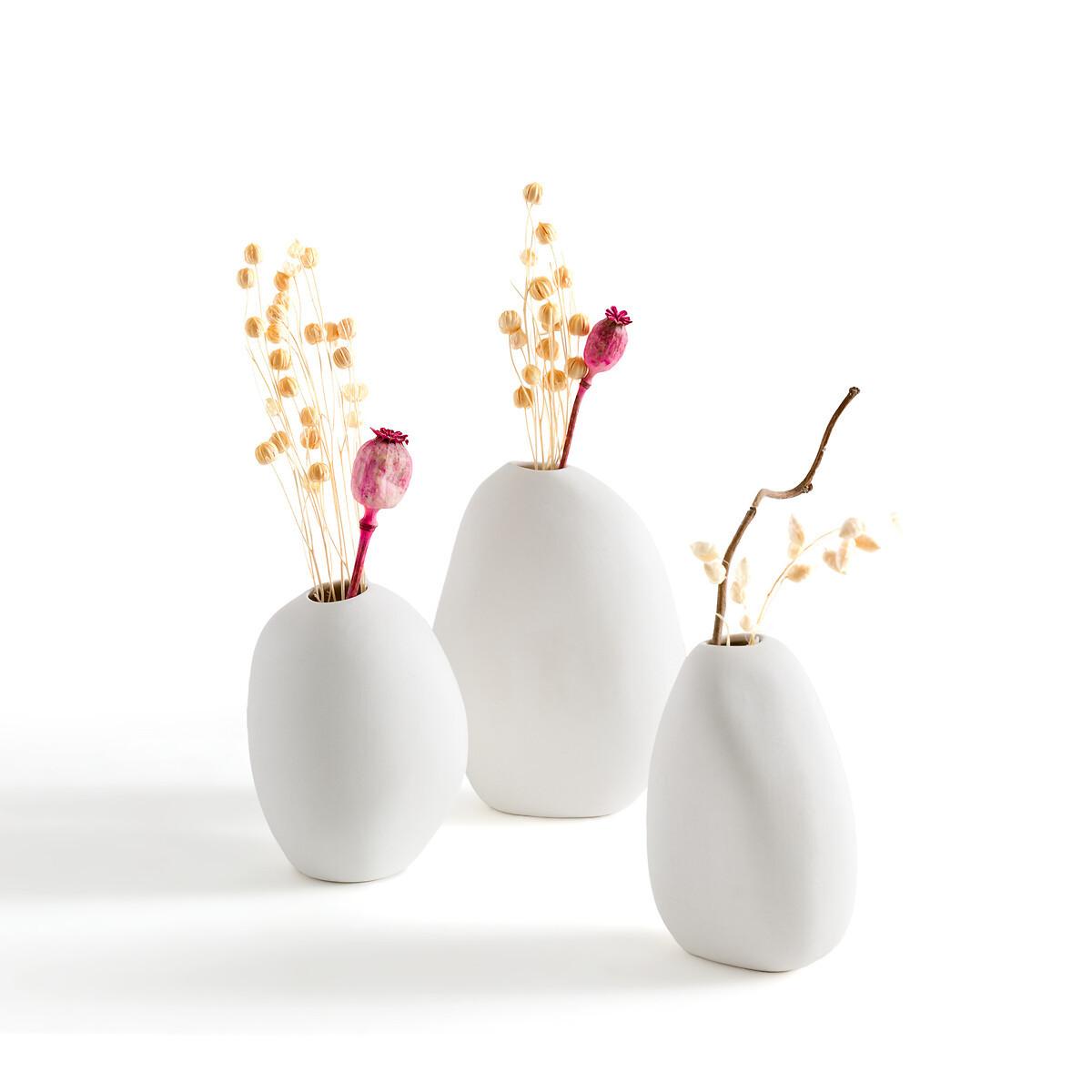 La Redoute Intérieurs Lot de 3 vases en céramique H9  