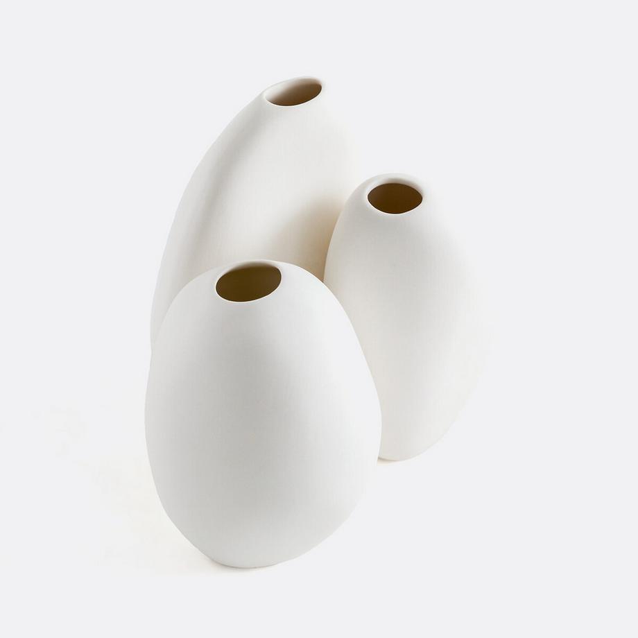 La Redoute Intérieurs Lot de 3 vases en céramique H9  