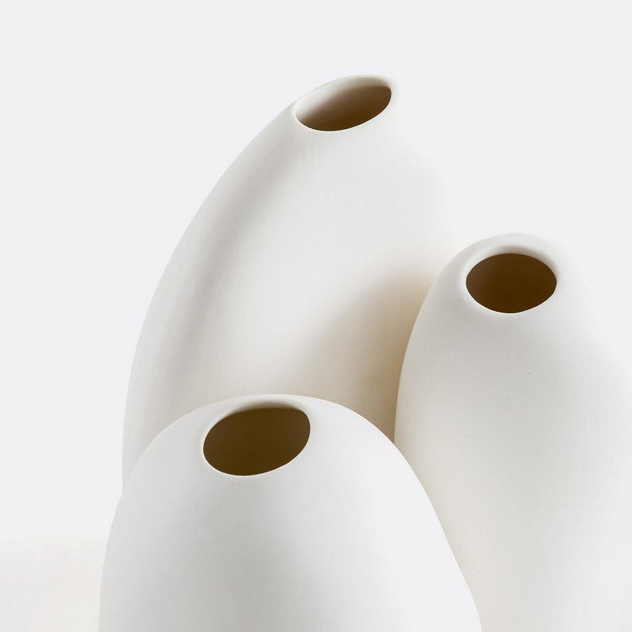 La Redoute Intérieurs Lot de 3 vases en céramique H9  