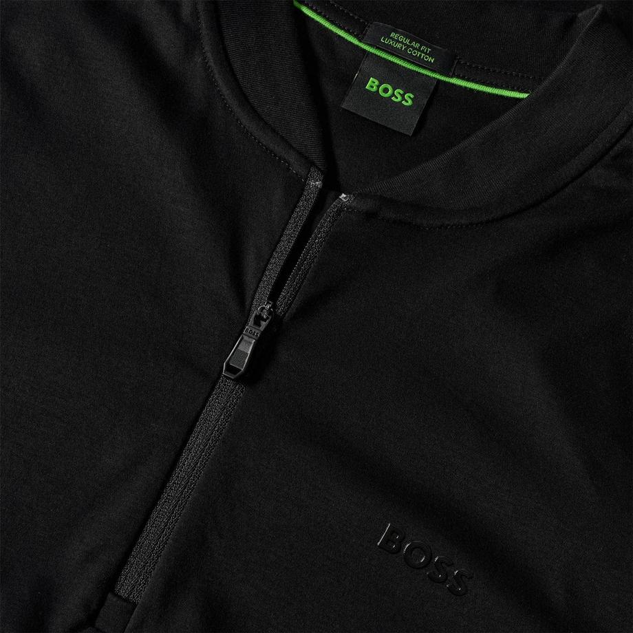 BOSS Maglietta Polo Unity Pariq con cerniera ad un quarto Regular Fit  
