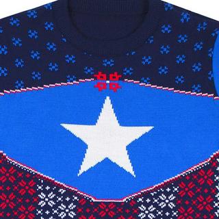 CAPTAIN AMERICA  Sweatshirt  weihnachtliches Design 