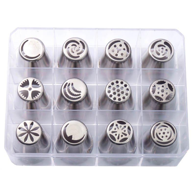 Decora Set de tulle fleurs mix, 12 pièces  