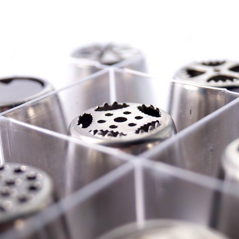 Decora Set de tulle fleurs mix, 12 pièces  