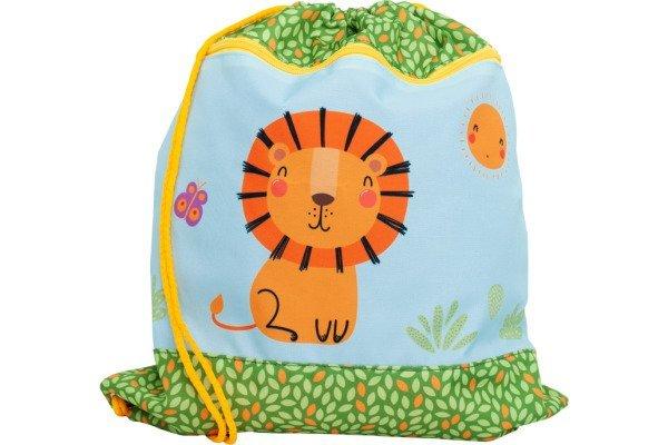 Image of Turnsack 6030.030 Happy Lion 360x420mm Jungen ONE SIZE