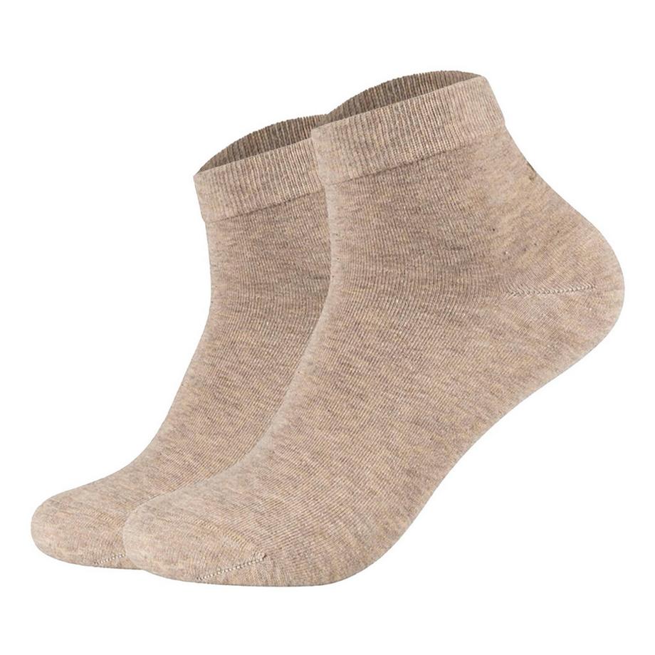 JOOP Unisex Premium Essential Bio-Baumwolle Quarter Socken 2er Pack  