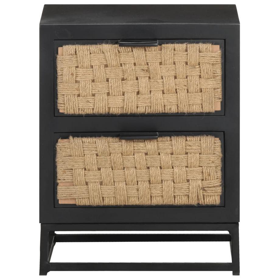 VidaXL Table de chevet bois  