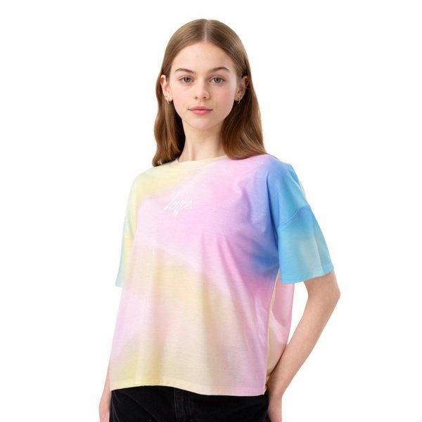 Image of Hippy Tshirt Überschnittene Schulter Mädchen Multicolor 104