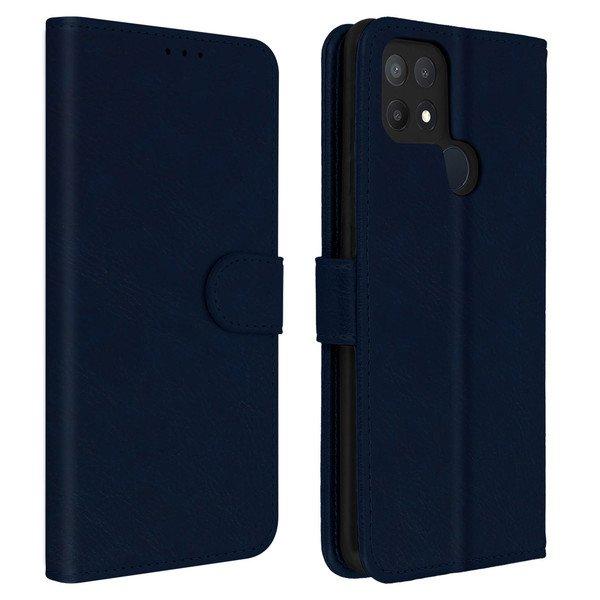 Avizar  Housse Oppo A15 Bleu Nuit 