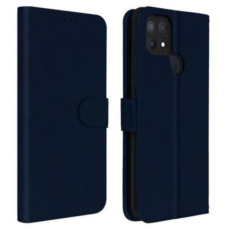 Avizar  Housse Oppo A15 Bleu Nuit 