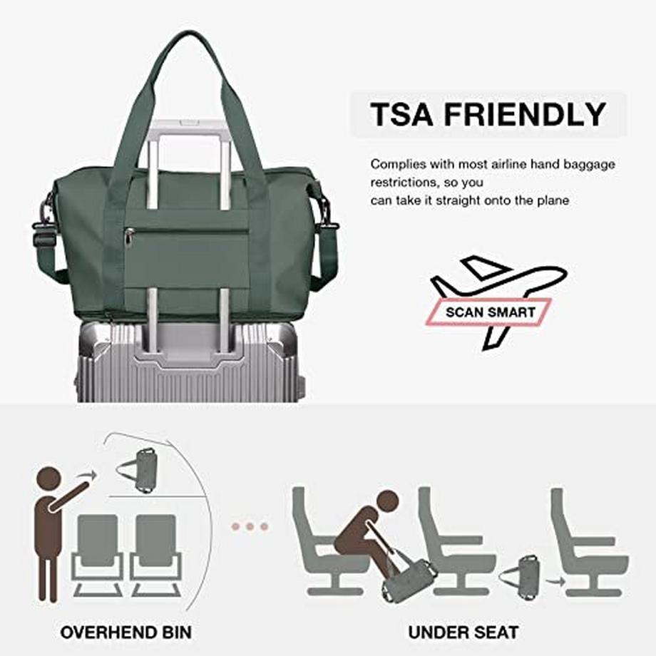 Only-bags.store Reisetasche Sporttasche 40x20x25 Ryanair Handgepäck Weekender  