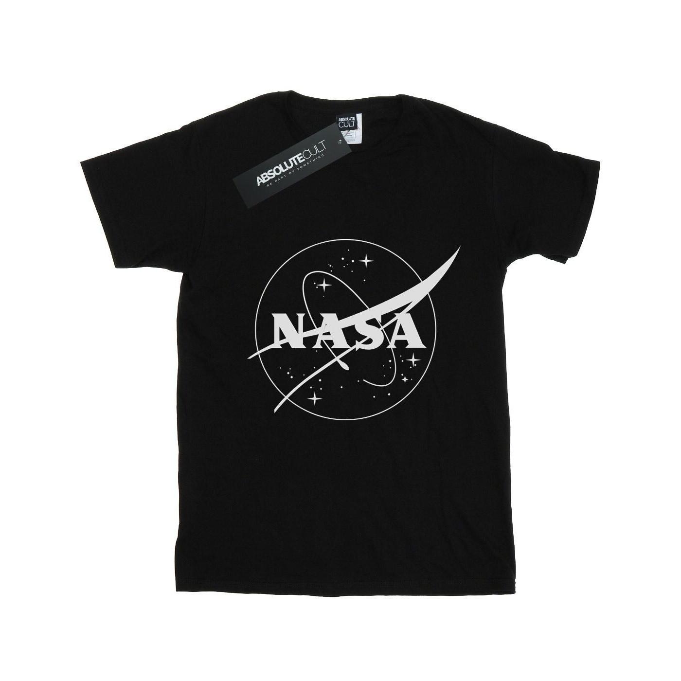 Image of Classic Insignia Logo Monochrome Tshirt Mädchen Schwarz 128