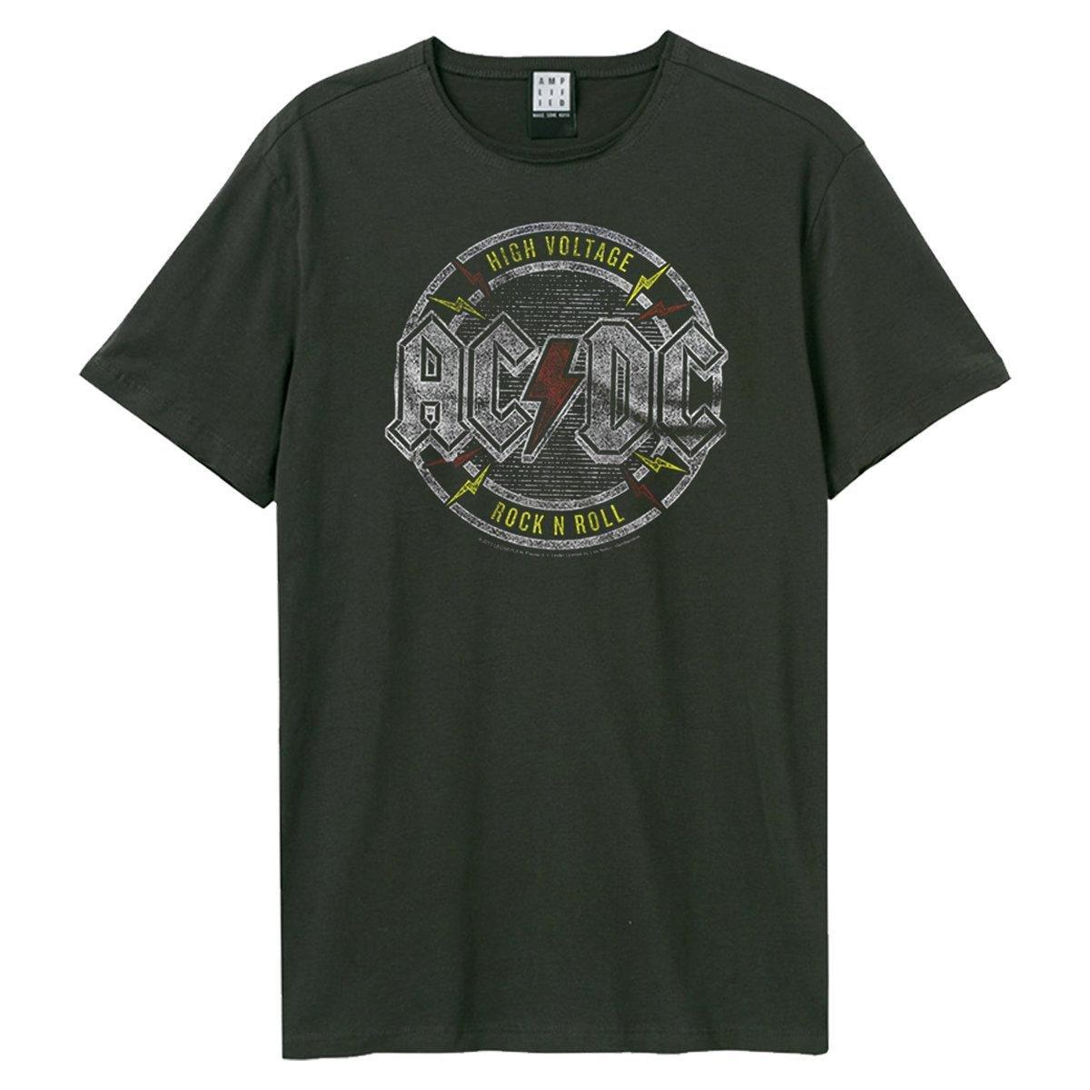 Image of High Voltage Tshirt Damen Charcoal Black 3XL