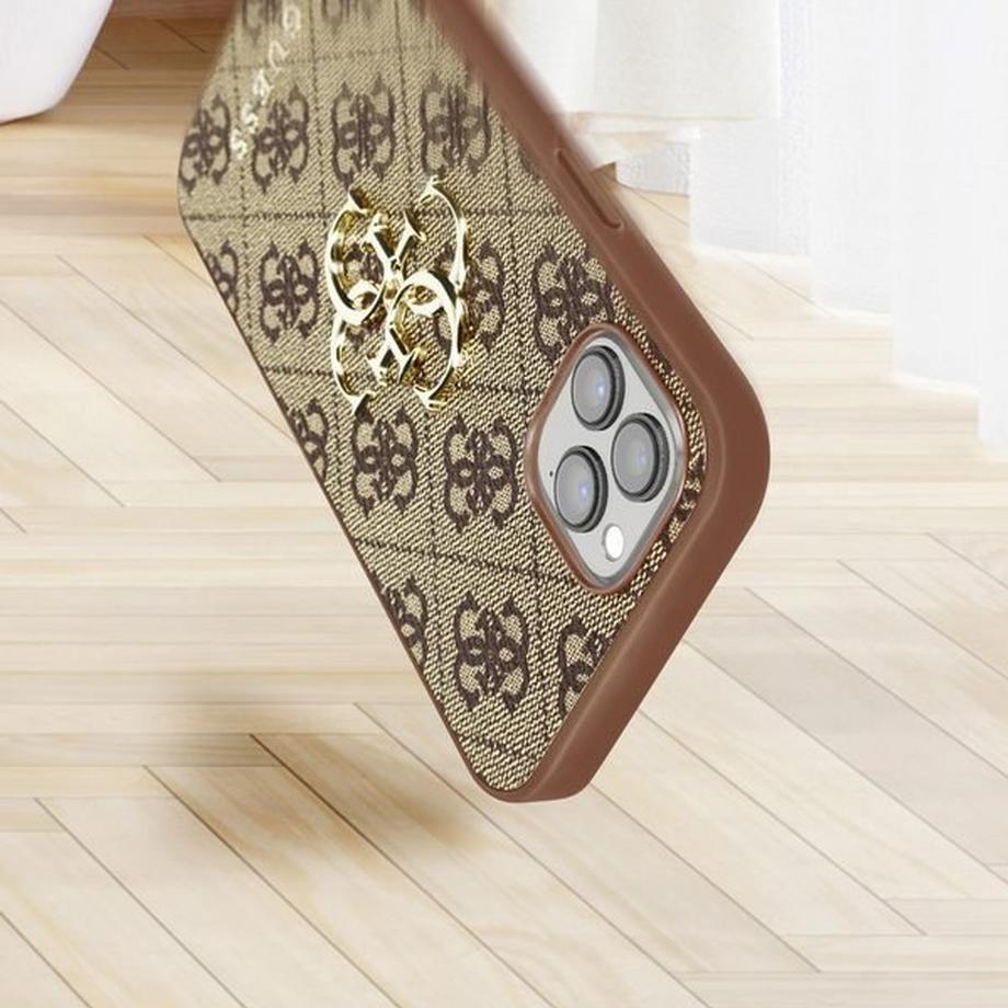 GUESS  Apple iPhone 13 Pro Max - Kunstleder Schutzhülle 