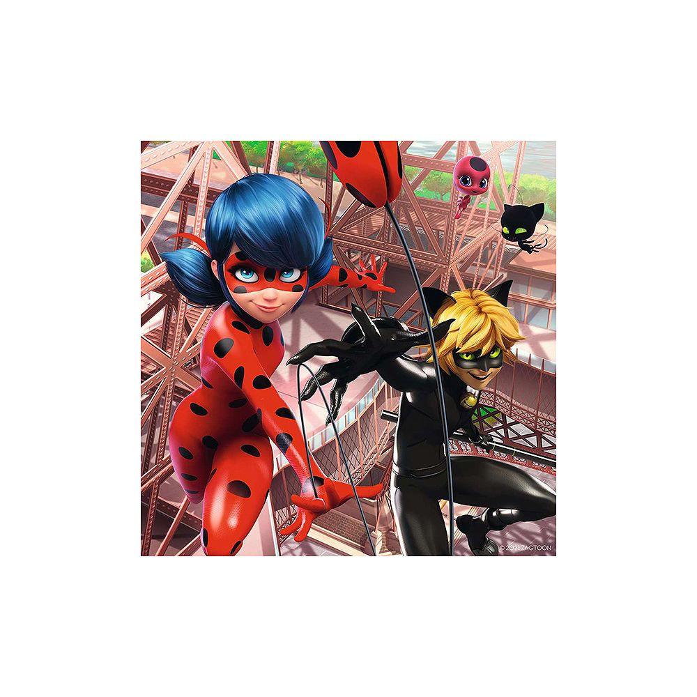 Ravensburger  Puzzle Unsere Helden Ladybug und Cat Noir (3x49) 